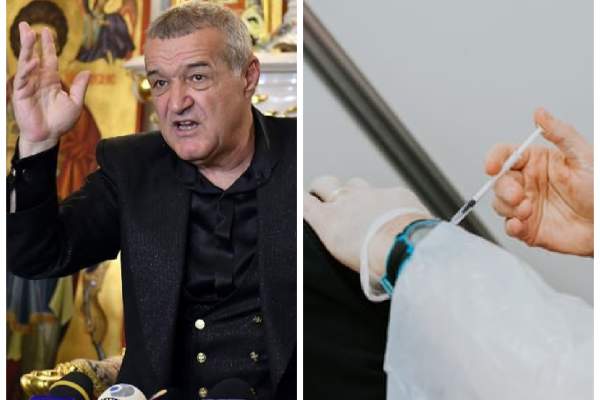 Declarațiile șocante ale lui Gigi Becali despre imunizarea anti-COVID. Ce i-a spus lui Ilie Dumitrescu: „Eu de vaccinaţi stau la doi metri distanţă”