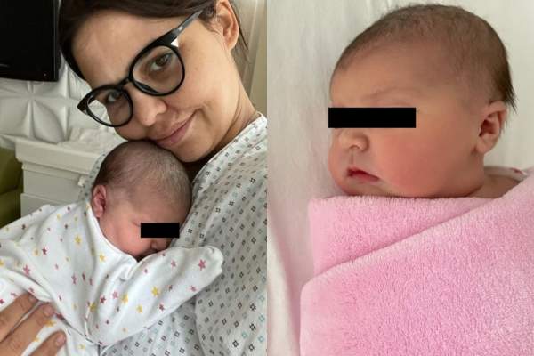 Andreea Popescu, imagine emoționantă cu ea și fiica nou-născută! Cum arată fosta dansatoare a Deliei după ce a devenit iar mamă