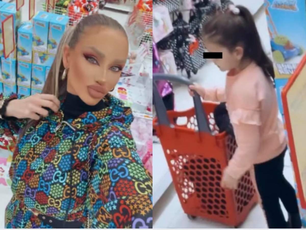 Bianca Drăgușanu, o mamă strictă?! Cum decurge o zi la cumpărături pentru blondină și Sofia: ”Mă bucur că e ascultătoare” / FOTO