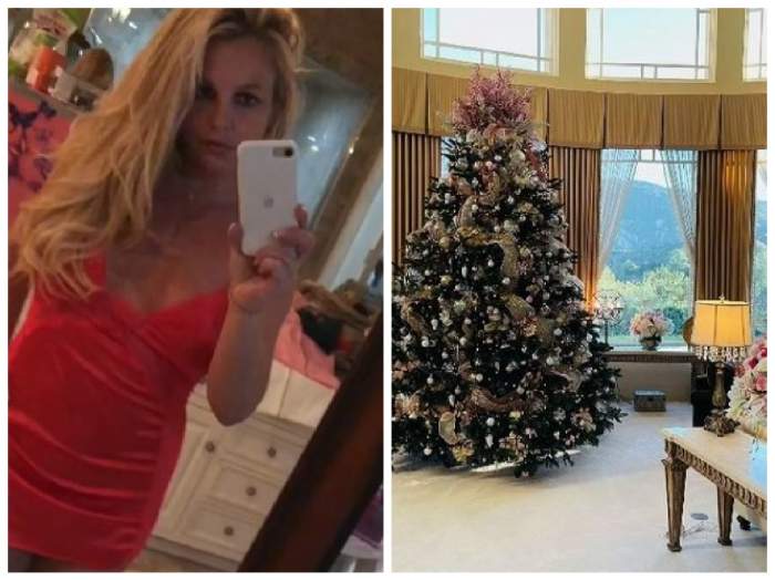 Britney Spears și bradul ei de Crăciun