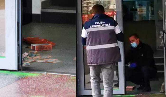 Jaf cu spray paralizant într-o casă de schimb valutar din Cluj-Napoca. Făptașul este căutat de oamenii legii / FOTO
