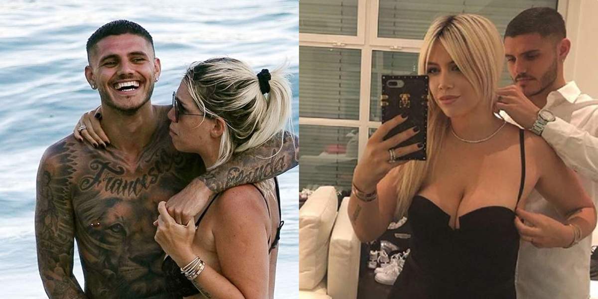 mauro icardi si wanda nara colaj