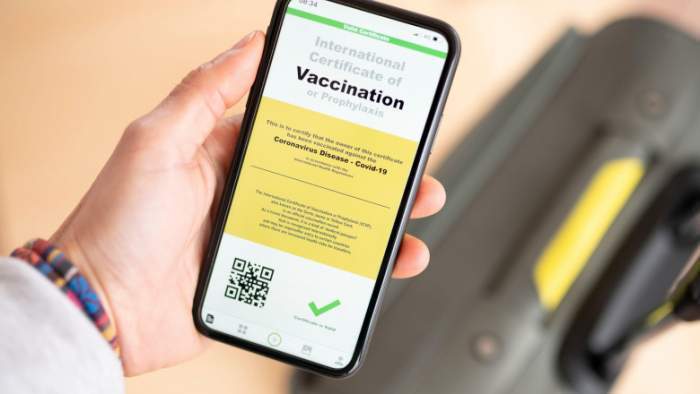 Certificatul de vaccinare online