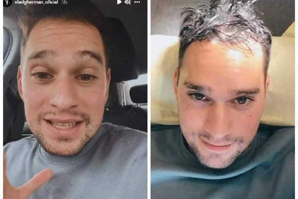 Vlad Gherman își face implant de păr. Actorul s-a lăsat pe mâna doctorului / FOTO