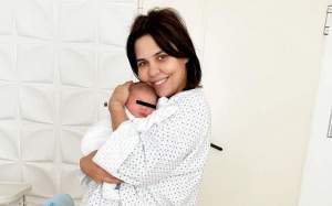 Andreea Popescu nu se poate ridica din pat după ce de-a doua naștere. Cu ce probleme grave de sănătate se confruntă: ”Sunt în agonie” / FOTO
