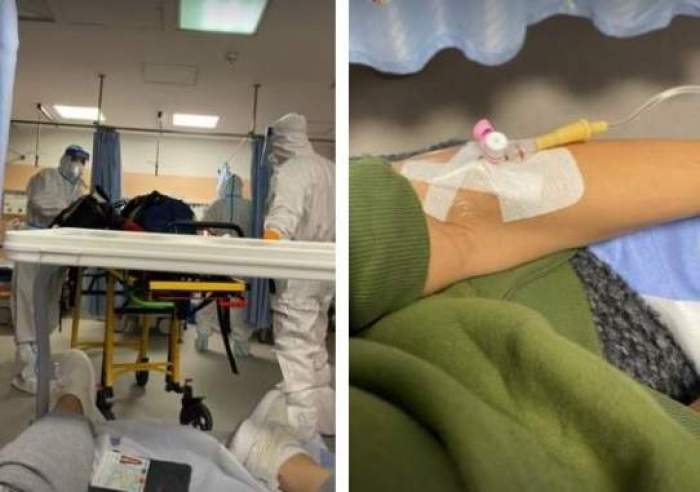 Alina Pușcău, din nou pe patul de spital, după ce a fost diagnosticată cu noul coronavirus. Modelul a chemat de urgență ambulanța