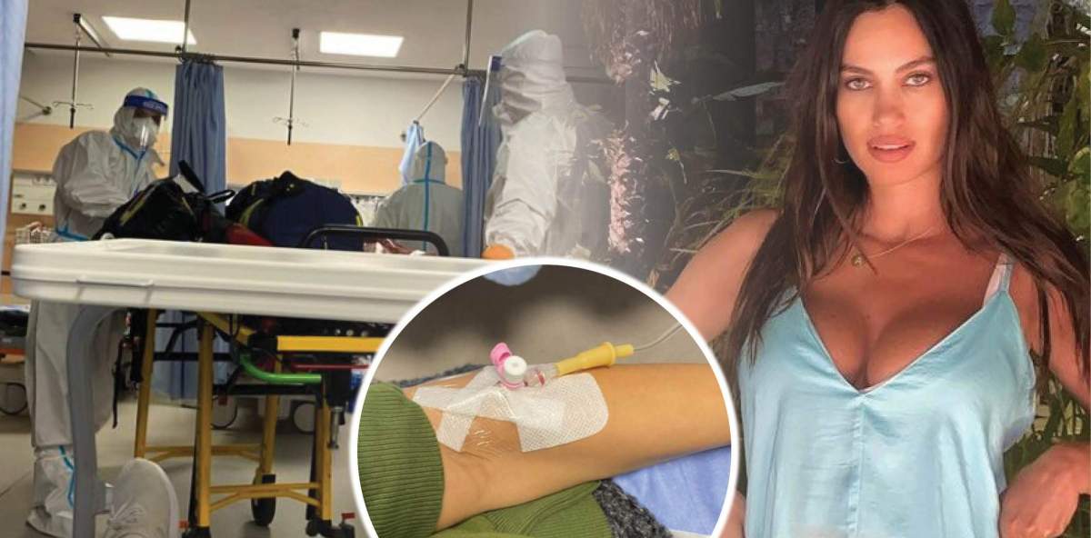 Alina Pușcău, din nou pe patul de spital, după ce a fost diagnosticată cu noul coronavirus. Modelul a chemat de urgență ambulanța