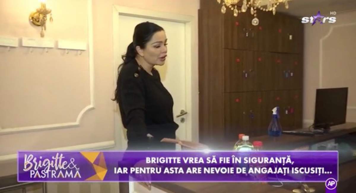 Brigitte Pastramă, criză de nervi după ce a rămas fără curent. Cum se impune bruneta în fața angajaților / VIDEO