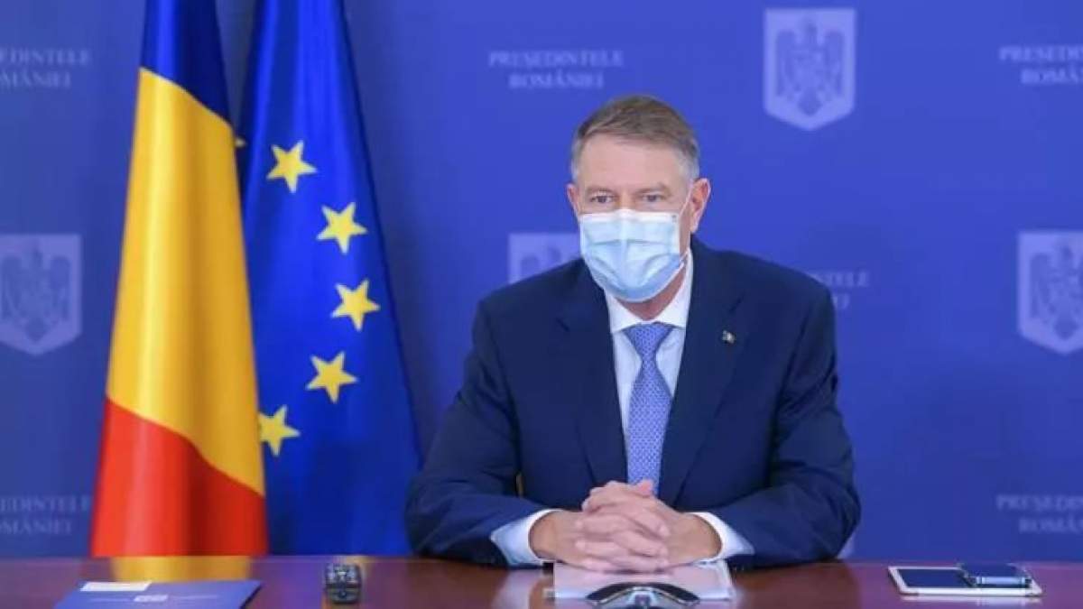 Klaus Iohannis a anunțat restricțiile: mască obligatorie, vacanță două săptămâni pentru elevi și circulație restricționată noaptea