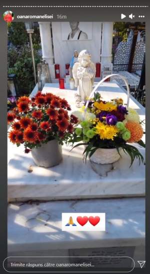 Oana Roman, vizită la mormântul unui prieten drag. Moment copleșitor pentru vedetă: „Mă duc să stau de vorbă cu un înger”