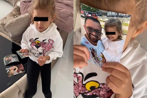 Fiica lui Alex Bodi a izbucnit în plâns de dorul tatălui. Selena îl vede pe afacerist doar în fotografii, după ce a fost arestat