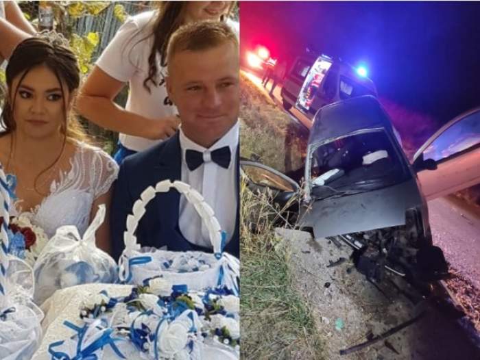 Mireasa din Botoșani care și-a pierdut soțul la două zile după nuntă, într-un cumplit accident rutier, strigăt de durere pe Internet: ”Preotul ți-a zis să mă ții de mână”