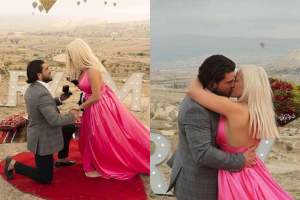 Anda Adam a fost cerută de soție în Cappadocia de noul iubit! Primele imagini de la fericitul eveniment: ”Ca într-un film, am plâns de bucurie”