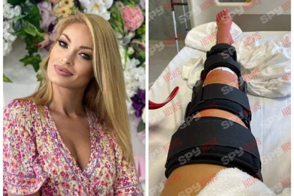 În cât timp se va recupera Valentina Pelinel, după ce a fost operată la picior. Soția lui Cristi Borcea este nevoită să meargă în cârje