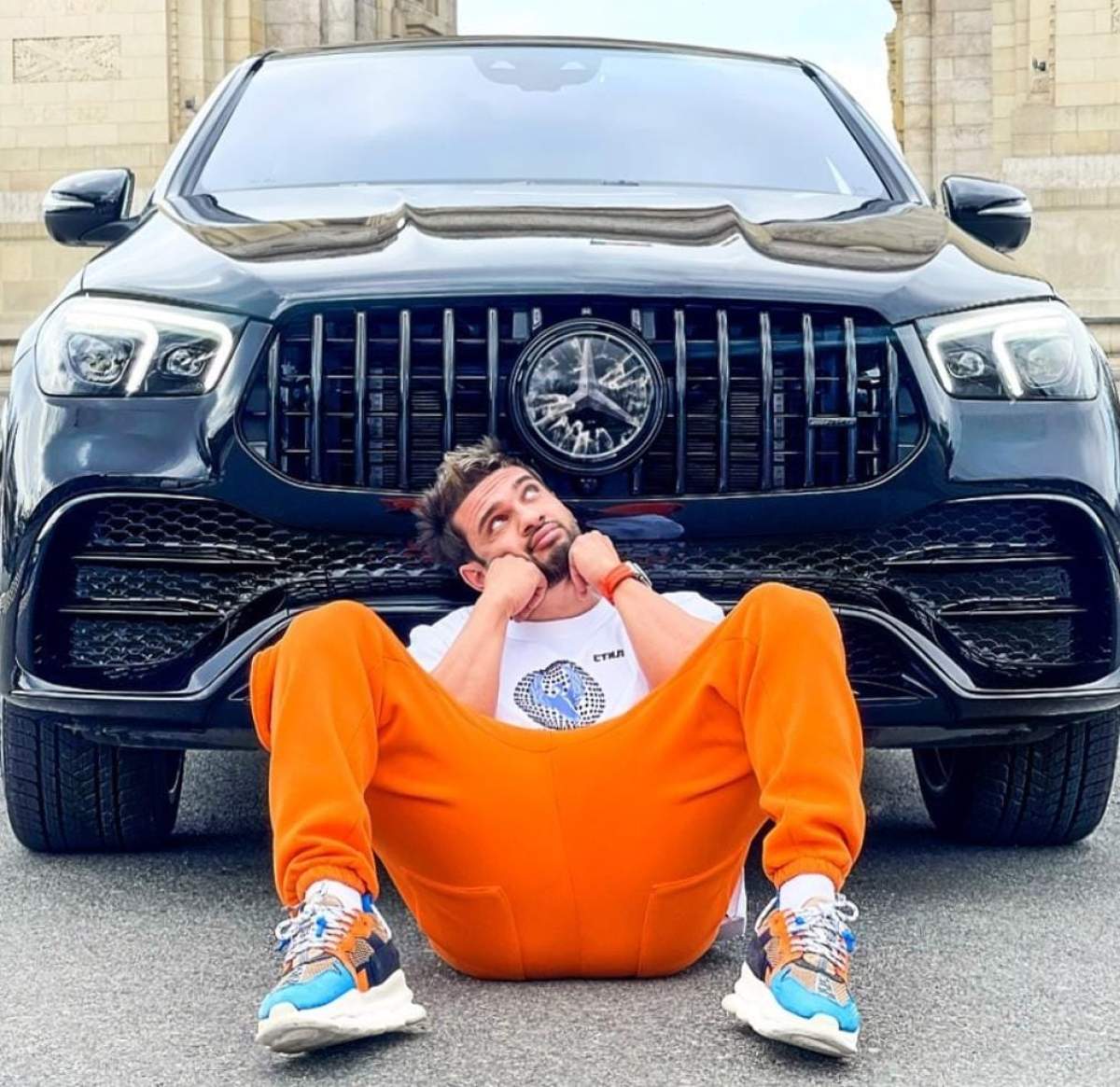 Dorian Popa, poze nemaivăzute pe Instagram! Dorian Popa și-a îngrozit fanii de pe Instagram. În ce ipostază s-a fotografiat artistul / FOTO