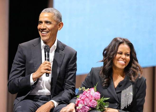 Barack Obama și Michelle Obama, împreună la un eveniment