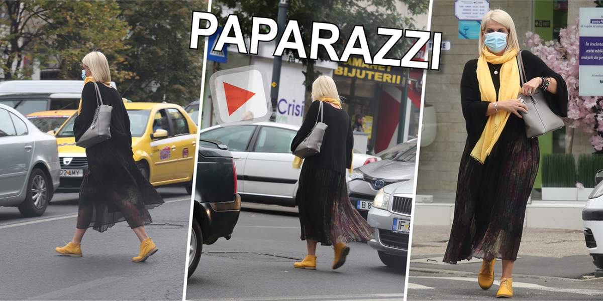 Iuliana Marciuc nu mai ține cont de reguli, atunci când este pe grabă! Paparazzii Spynews au prins-o în fapt pe partenera lui Adrian Enache / PAPARAZZI