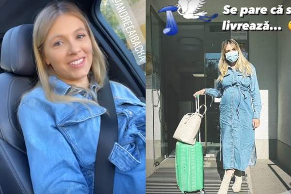 Andreea Ibacka naște astăzi! Actrița a intrat în travaliu / VIDEO