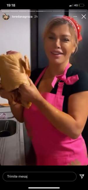 Loredana Groza, ipostază inedită în bucătărie. Cum s-a filmat jurata de la X Factor / FOTO