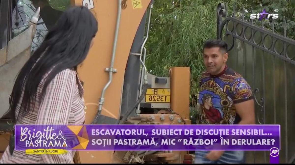 Florin Pastramă, șofer de excavator. Cum a reacționat Brigitte: ''Divorțez'' / VIDEO