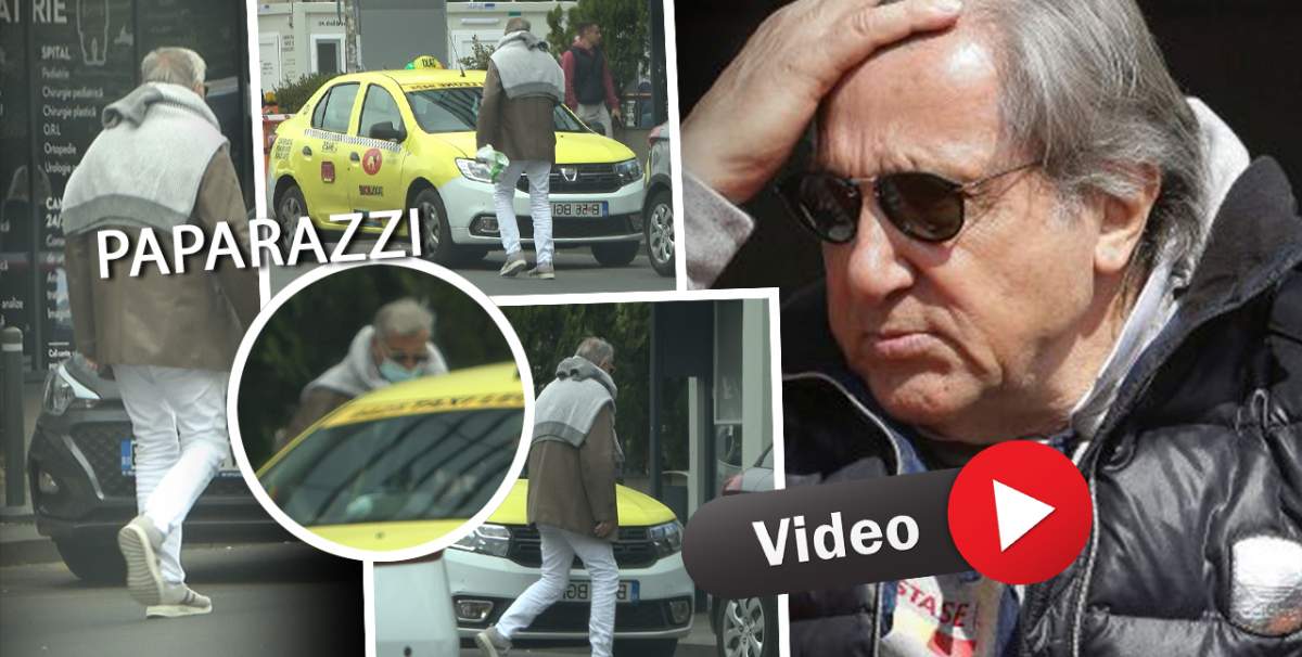 Ilie Năstase, refuzat de un taximetrist în plină stradă! Fostul tenismen, pus într-o situație jenantă, chiar după ce a ieșit dintr-o clinică medicală / PAPARAZZI