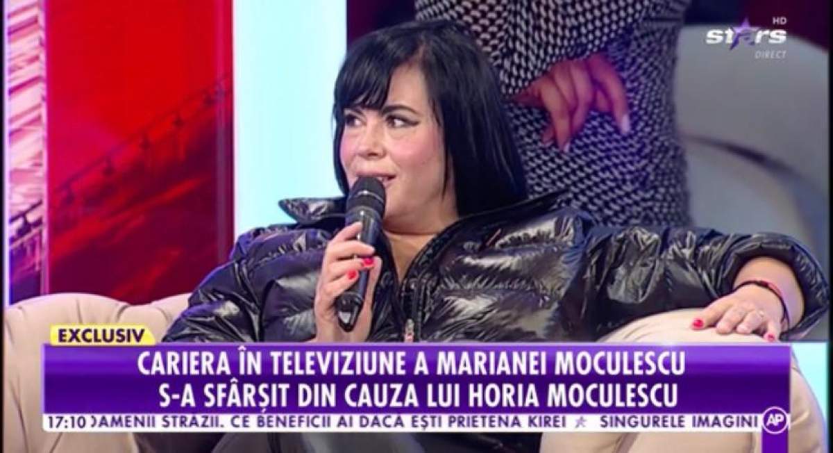 Mariana Moculescu, declarații exclusive la Antena Stars după ce și-a acuzat fostul soț că a lăsat-o fără loc de muncă / VIDEO