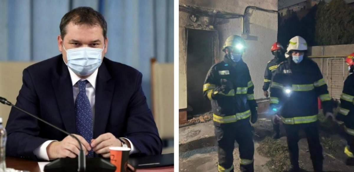 Ministrul interimar al Sănătății, primele declarații după incendiul de la Spitalul de Boli Infecțioase din Ploiești. "Sistemul sanitar românesc e hiper solicitat"