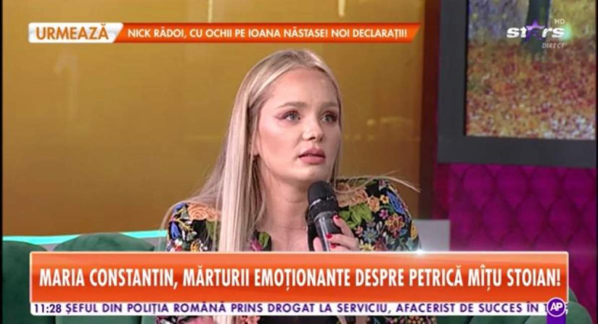 Care este motivul pentru care Maria Constantin nu a mers la înmormântarea lui Petrică Mâțu Stoian: ''Vreau să-i păstrez amintirea vie” / VIDEO