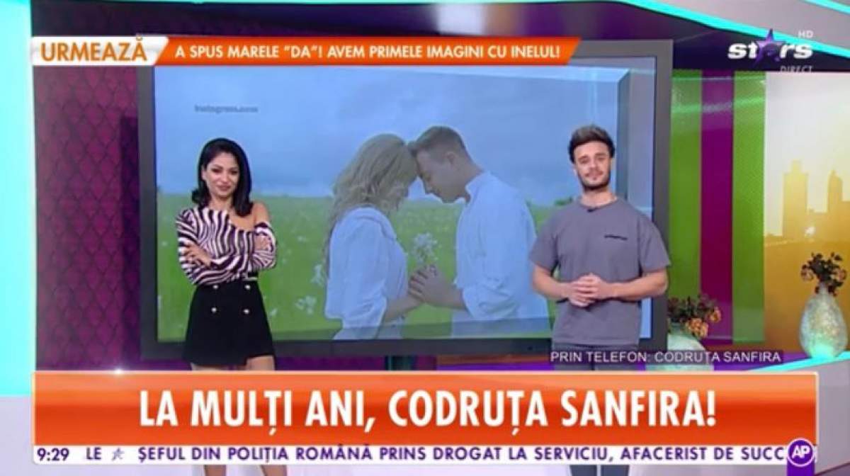 Codruța Sanfira își sărbătorește astăzi ziua de naștere. Ce surpriză i-a făcut soțul ei, Valentin: “Vrea sa petrecem împreună” / VIDEO