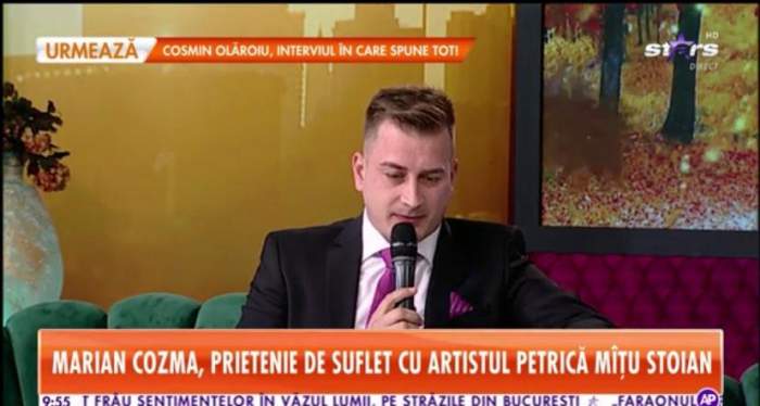 Marian Cozma, declarații la Antena Stars despre moartea lui Petrică Mâțu Stoian. Imagini nedifuzate cu artistul: ”Un om deosebit” / VIDEO