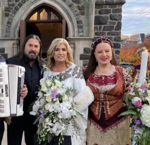 Maria Dragomiroiu a plâns la nunta lui Gheorghe Gheorghiu. Dezvăluirile nașei artistului: „Așa m-a emoționat”