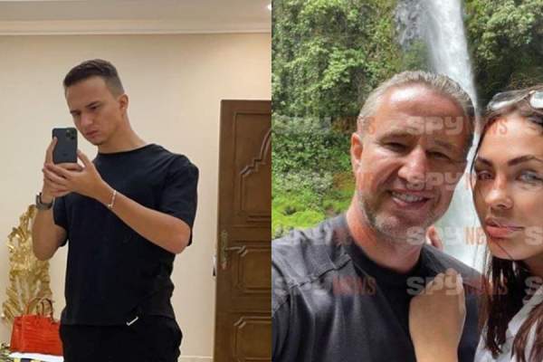 Legătura dintre Luca Reghecampf, fiul lui Laurențiu Reghecampf, și actuala iubită a tatălui său, Corina Caciuc. Cei doi s-au cunoscut deja!