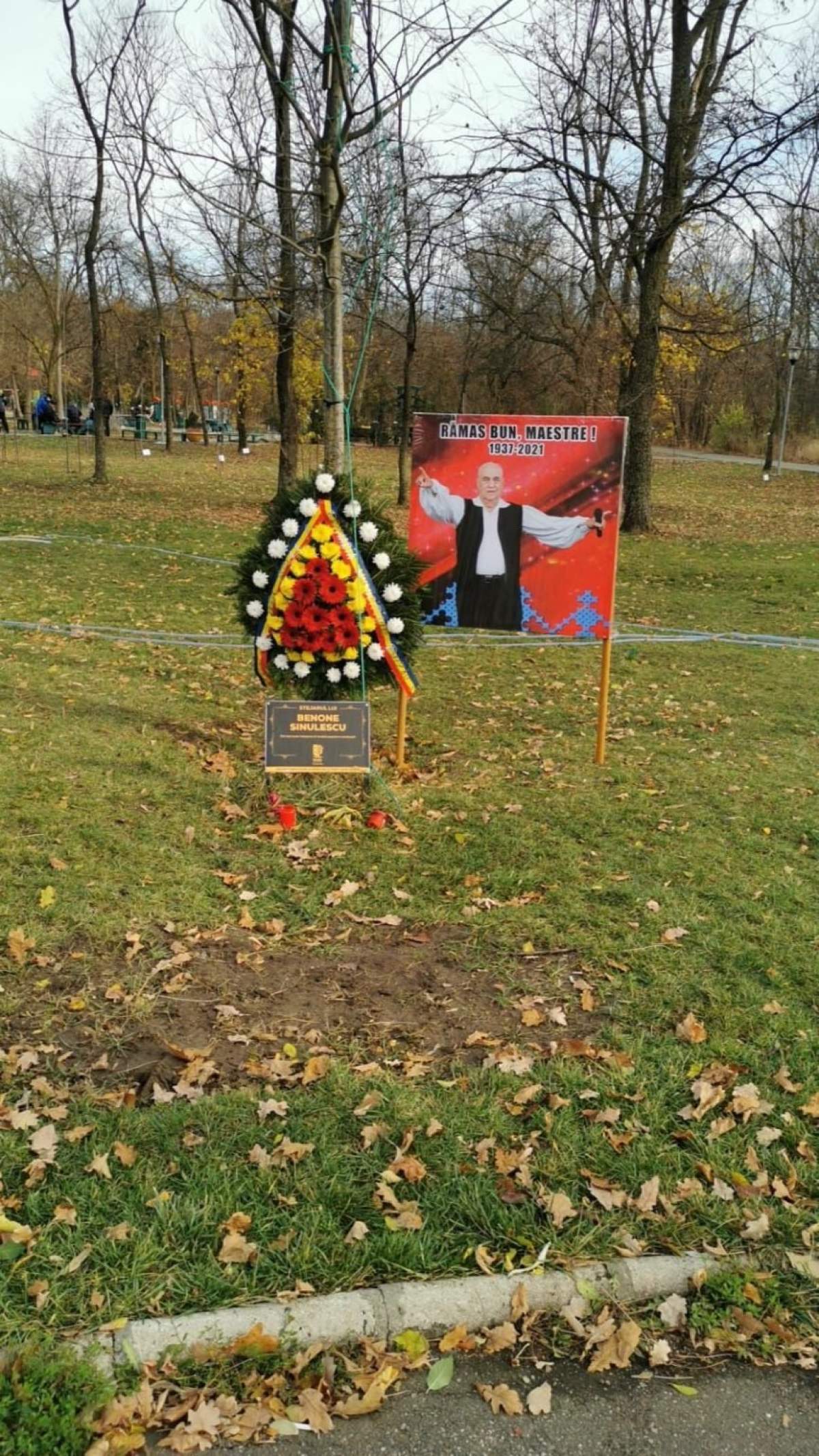 Omagiu la Buzău pentru Benone Sinulescu! Buzoienii îi pot aduce un ultim omagiu lui Benone Sinulescu la unul dintre stejarii plantați de artist anul trecut. Anunțul făcut de către Primăria Buzău