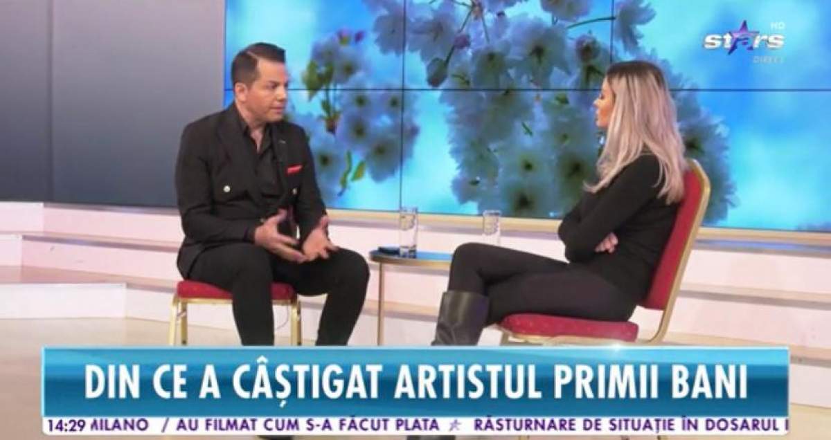 Jean de la Craiova, declarații la Antena Stars despre copilărie. Cum și-a câștigat artistul primii bani: ''Am avut multe momente grele” / VIDEO