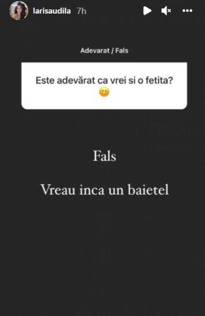 își mai dorește sau nu Larisa Udilă să devină mamă pentru a doua oară. Ce a declarat vedeta despre o viitoare sarcină / FOTO