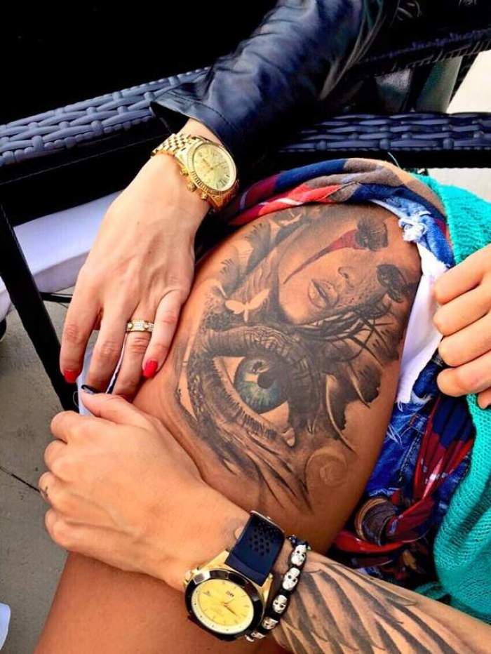 Ce tatuaje are Roxana Vancea și ce reprezintă ele