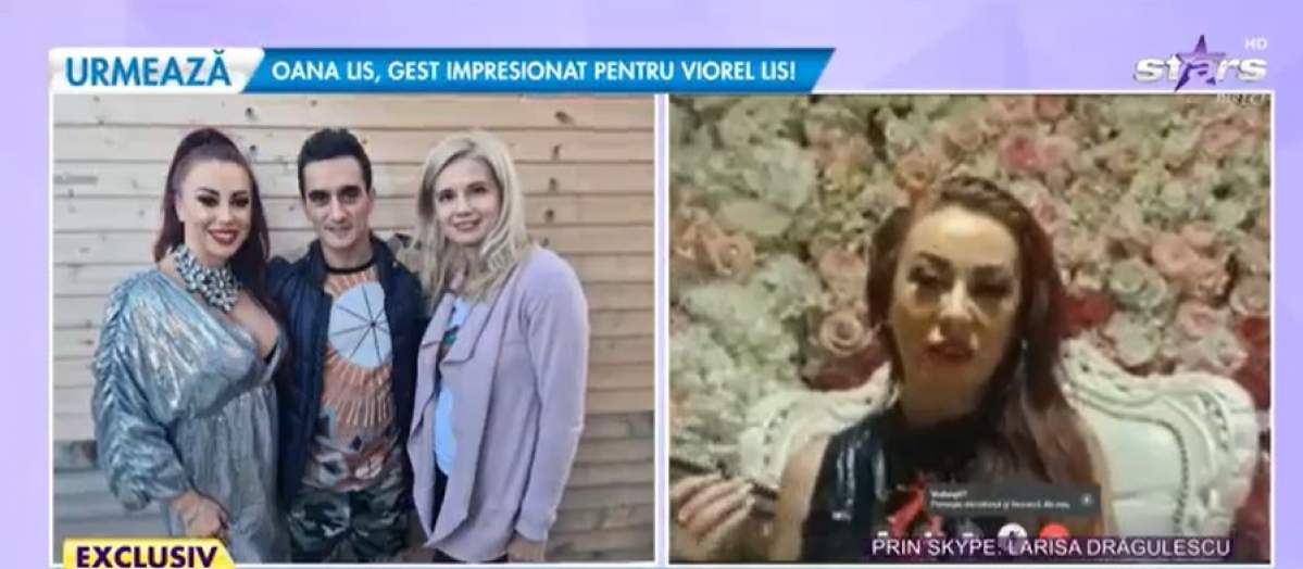 Larisa Drăgulescu, transmisie la Antena Stars