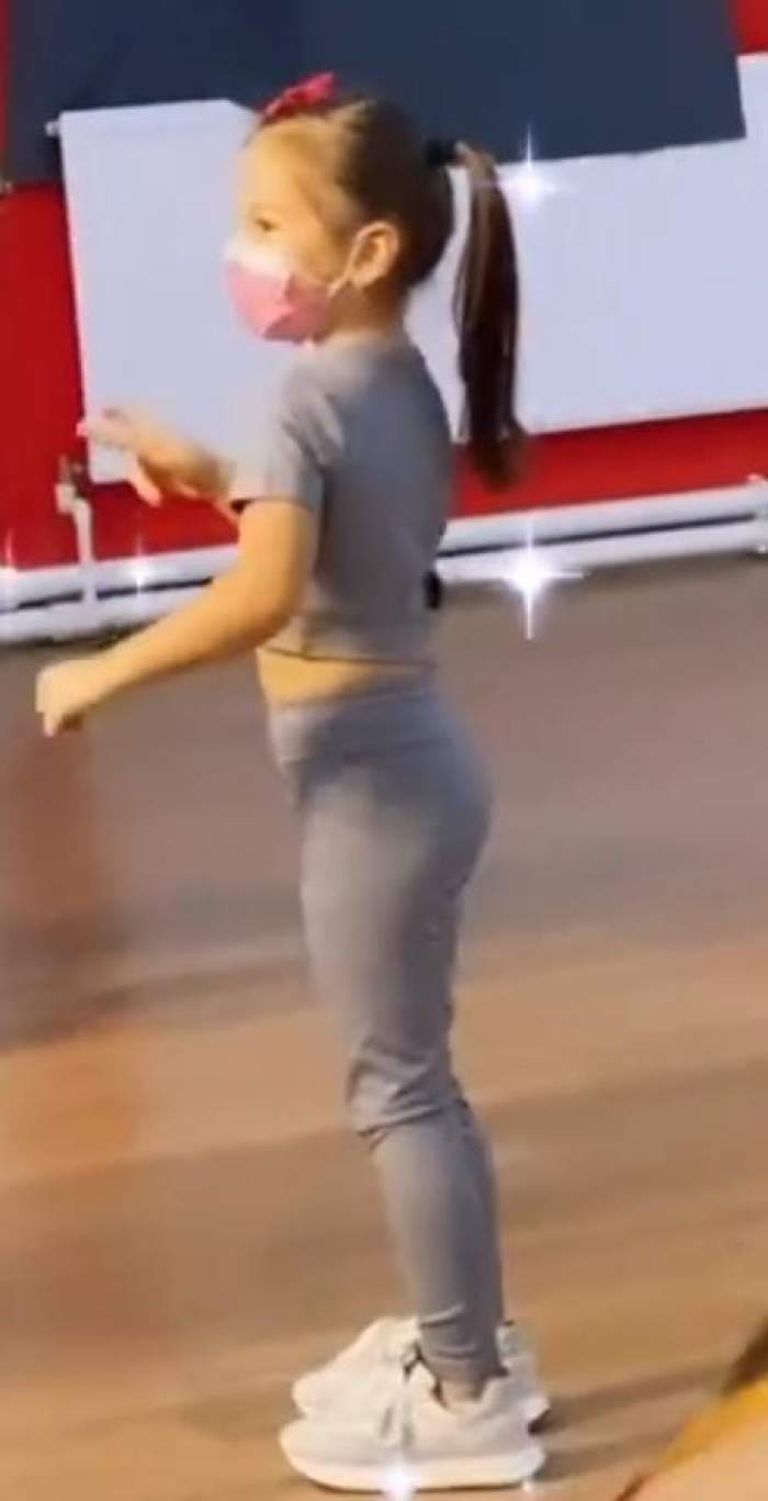 Andreea Tonciu și-a dus fiica la cursuri de dans. Cum se descurcă Rebecca / FOTO