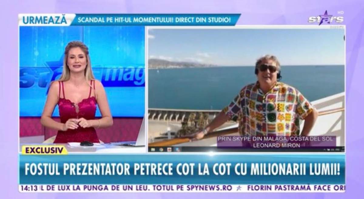 Leonard Miron, vacanța de lux în Malaga. Cât a plătit fostul prezentator pentru această escapadă: “N-au fost momente de panică” / VIDEO