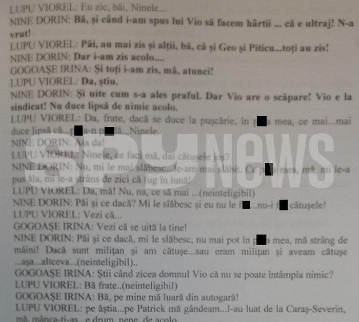 EXCLUSIV / Interceptări șocante, în dosarul torționarilor de la Secția 16 / Cum puneau la cale mușamalizarea dosarului! Liderul Șeicaru le transmitea celorlalți infractori articolele din SPYNEWS, ca să știe ce a mai apărut despre ei