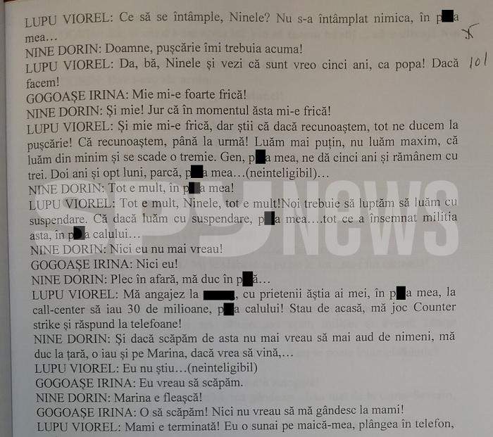 EXCLUSIV / Interceptări șocante, în dosarul torționarilor de la Secția 16 / Cum puneau la cale mușamalizarea dosarului! Liderul Șeicaru le transmitea celorlalți infractori articolele din SPYNEWS, ca să știe ce a mai apărut despre ei