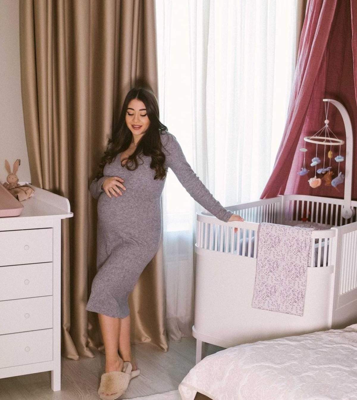 Nicole Cherry a postat poze cu camera fetiței sale! Nicole Cherry a finalizat pregătirile pentru venirea pe lume a fetiței sale. Cum arată camera micuței: "Este gata" / FOTO