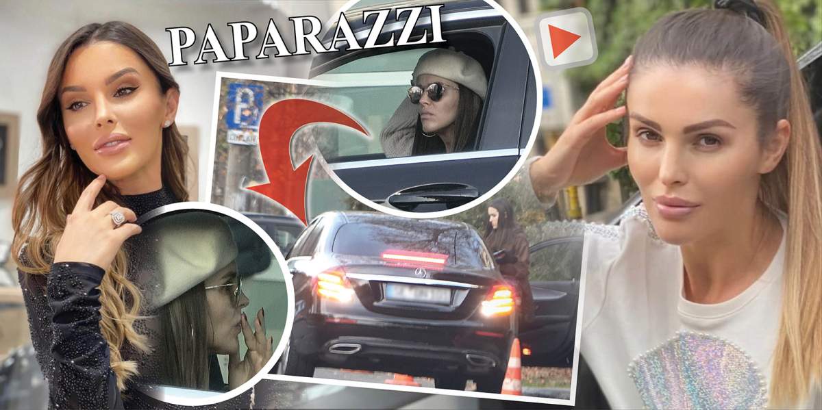 Denisa Nechifor, preocupată de aspectul fizic chiar și când este la volan. Cum au surprins-o paparazzii SpyNews / PAPARAZZI