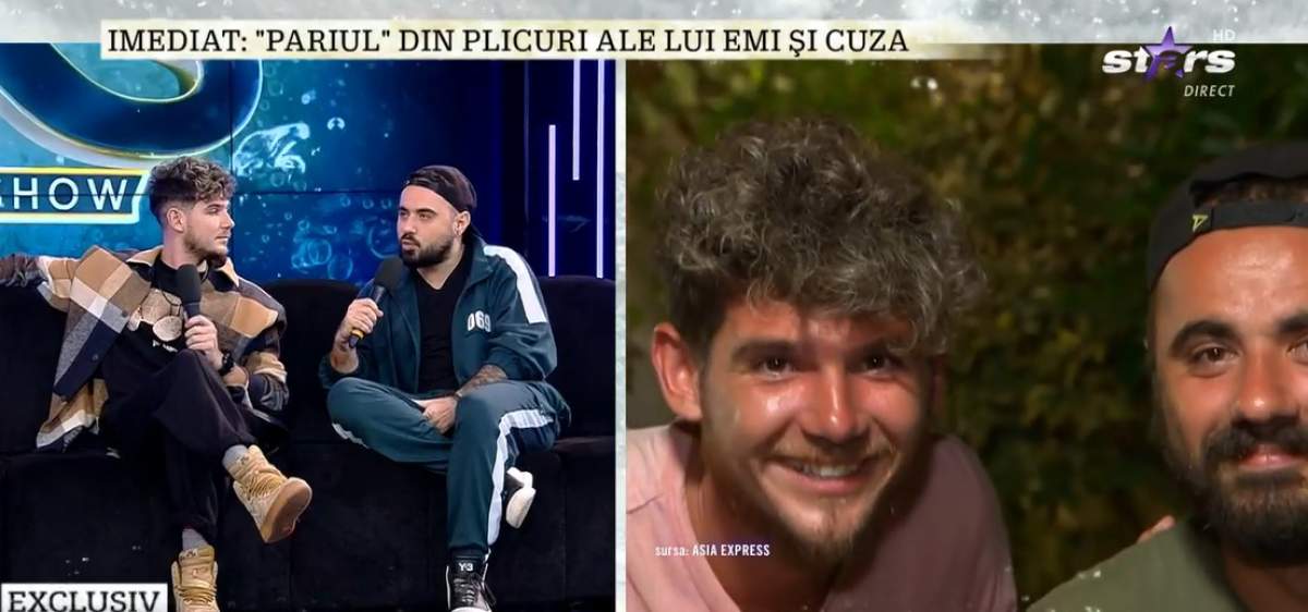 Cuza și Emi, la Xtra Night Show