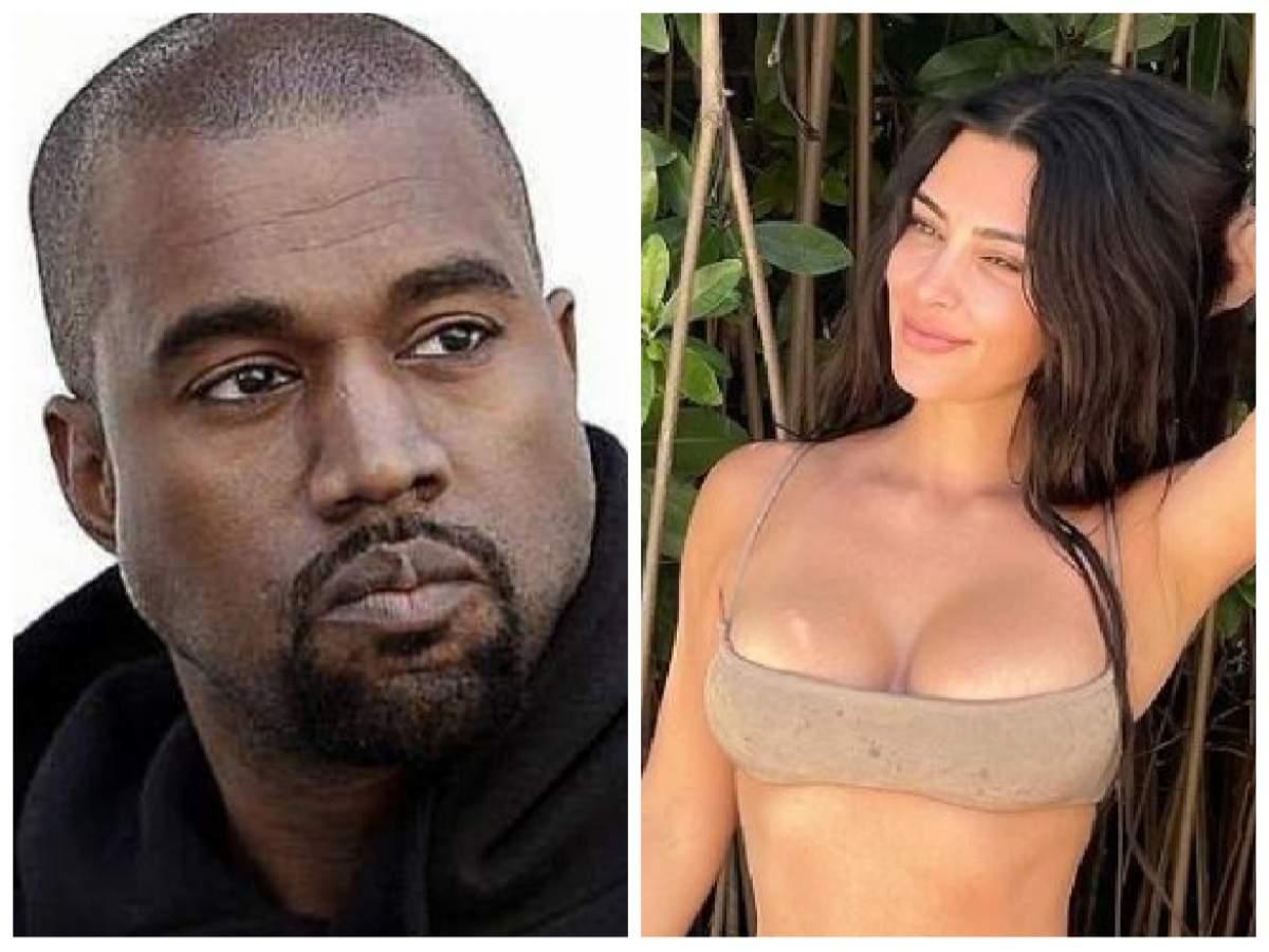 Colaj cu Kanye West și Kim Kardashian