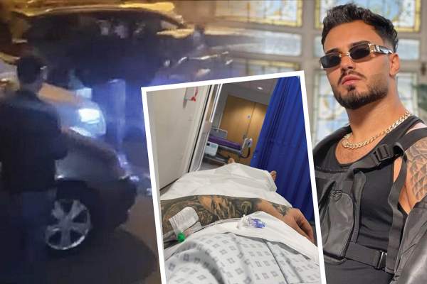 Jador, implicat într-un scandal cu bătaie la concert. Fostul iubit al Anei Mocanu a ajuns la spital. Imagini șocante! / VIDEO