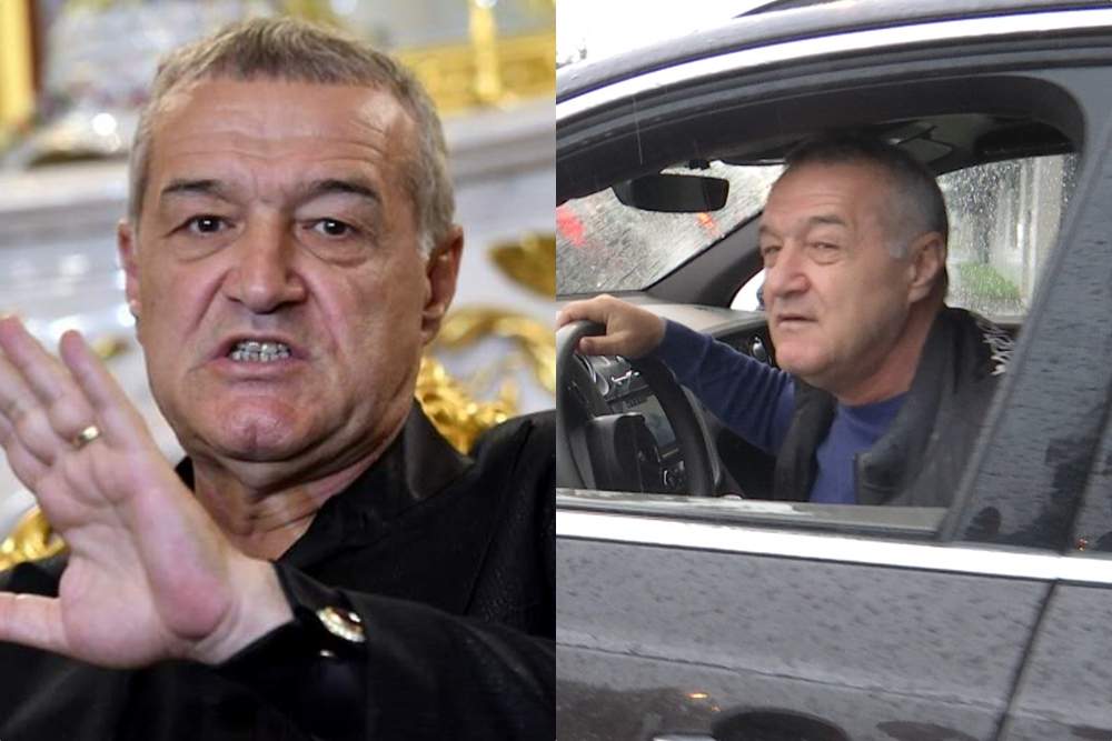 gigi becali in masina