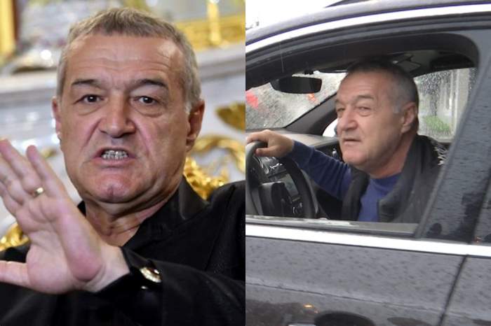 gigi becali in masina