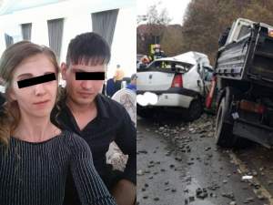Ei sunt cei doi tineri morți în accidentul din Mirșid, județul Sălaj! Claudia și Marius erau căsătoriți și aveau o fetiță / FOTO