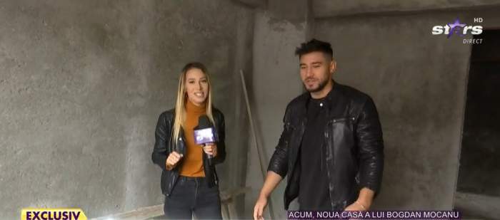 Bogdan Mocanu și reporterul Antena Stars